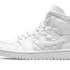 WMNS Air Jordan 1 Mid "Quilted White"