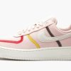 WMNS Air Force 1 "07 LX "Stitched Canvas - Silt Red"